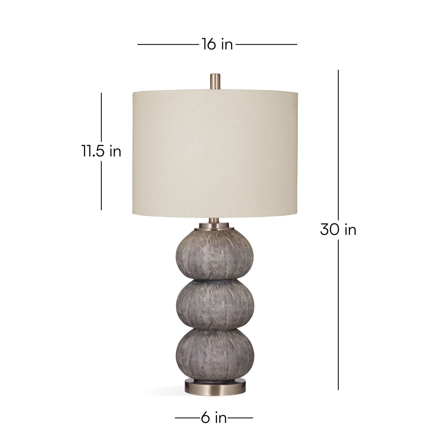 Jed Table Lamp - Dimensional