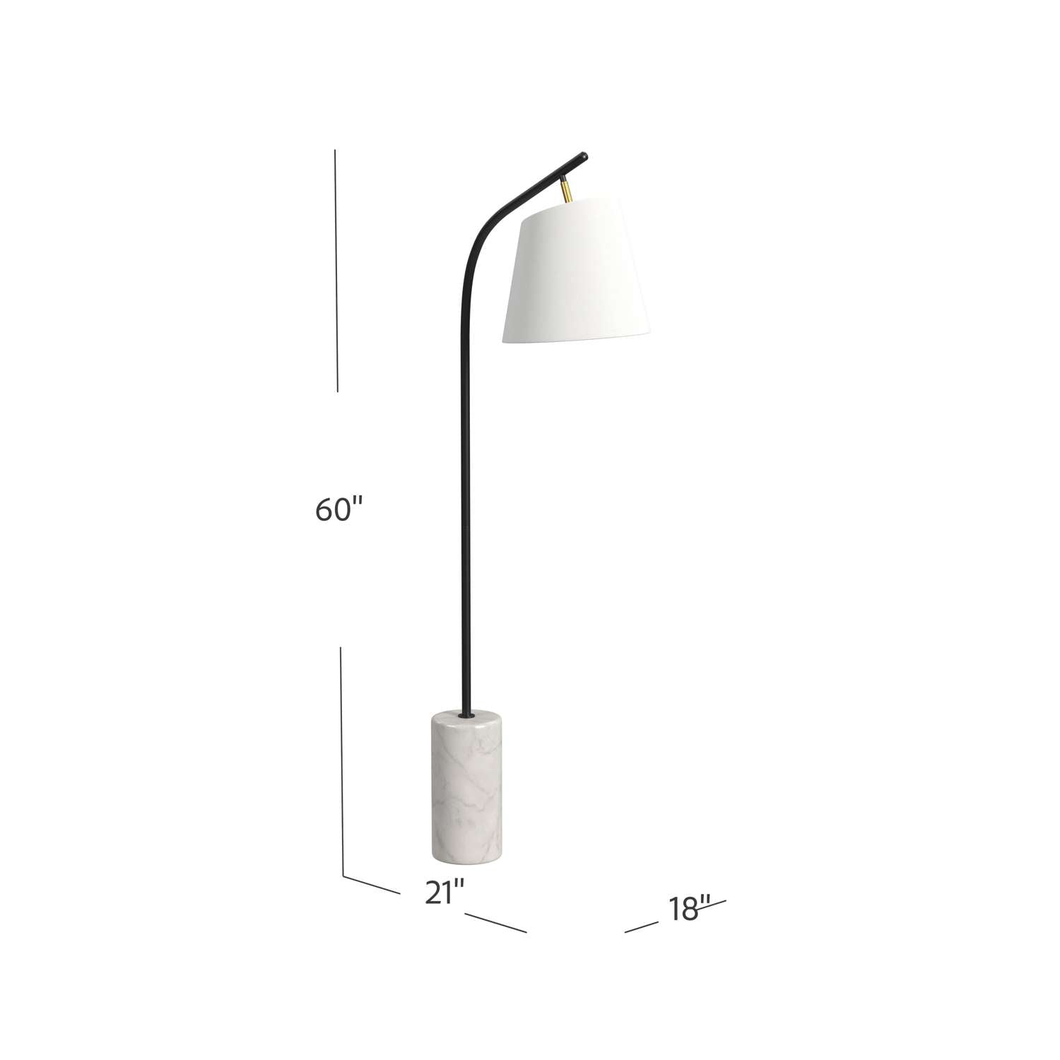Studio Floor Lamp - Dimensional
