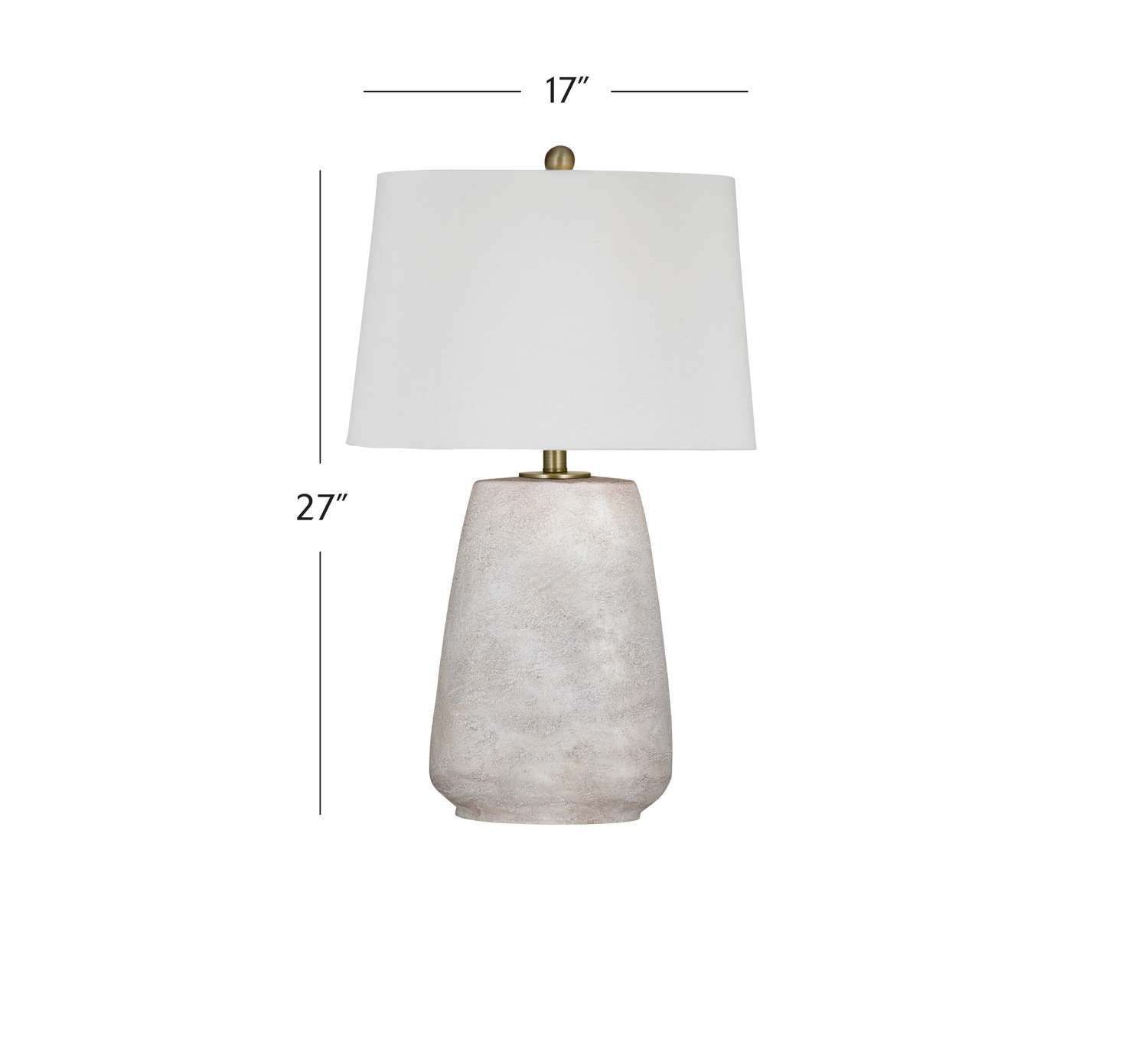Kasi Table Lamp - Dimensional