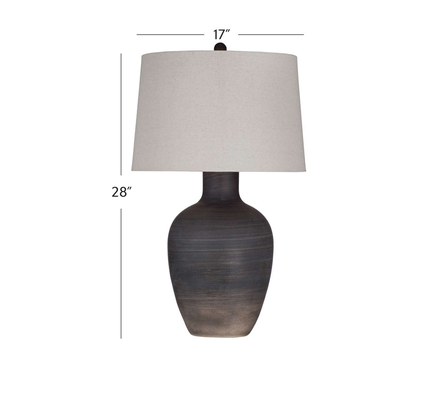 Volga Table Lamp - Dimensional