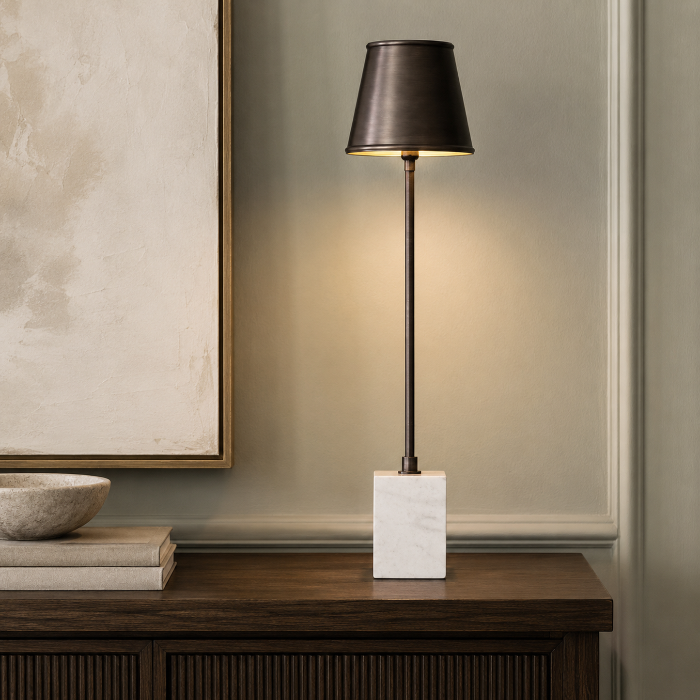Gunmetal Table Lamp - Main