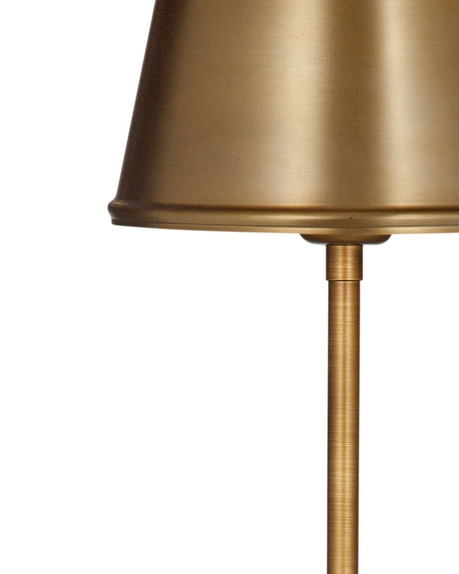 Gold Table Lamp - Detail