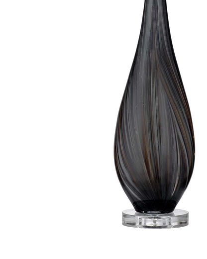 Black Glass Table Lamp - Additional