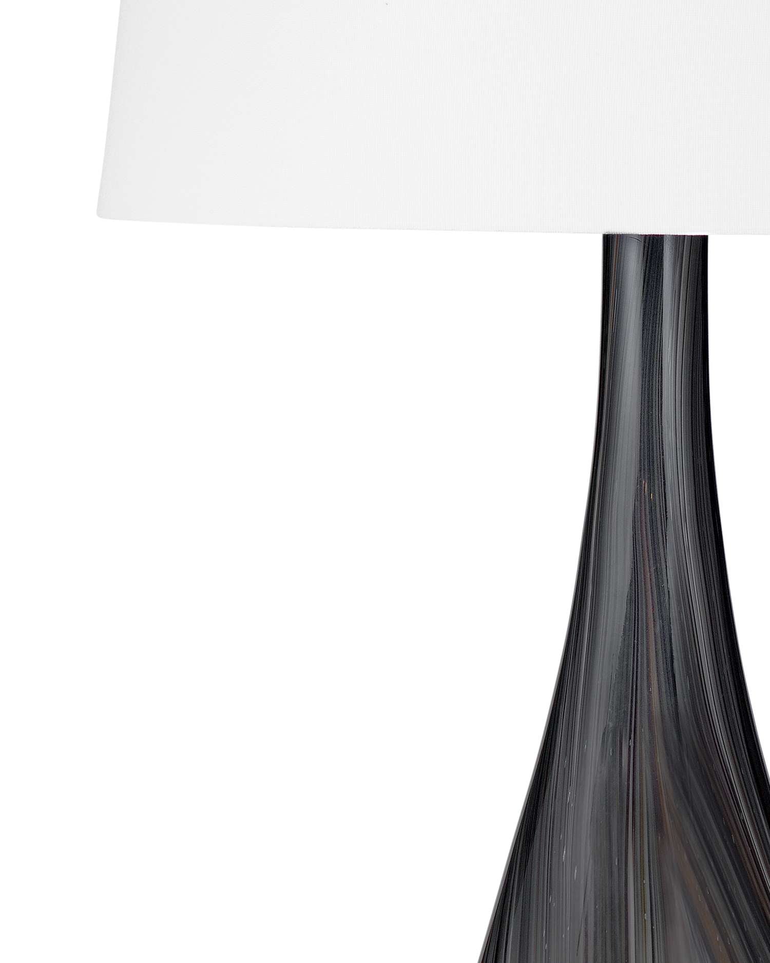 Black Glass Table Lamp - Additional
