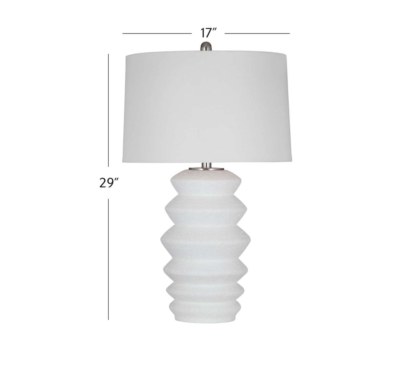 Hess Table Lamp - Dimensional
