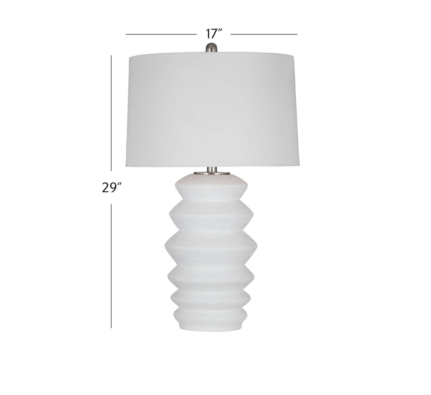 Hess Table Lamp - Dimensional