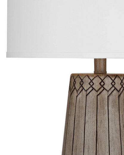Harper Table Lamp - Brown - Detail