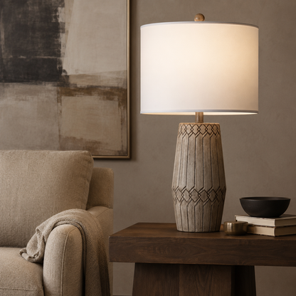 Harper Table Lamp - Brown - Main