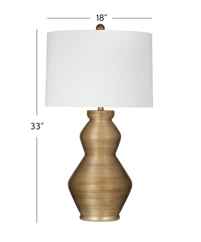 Panola Table Lamp - Dimensional