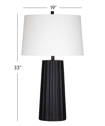 Sabine Table Lamp - Dimensional