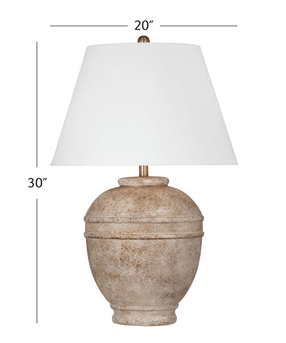 Ashland Table Lamp - Dimensional