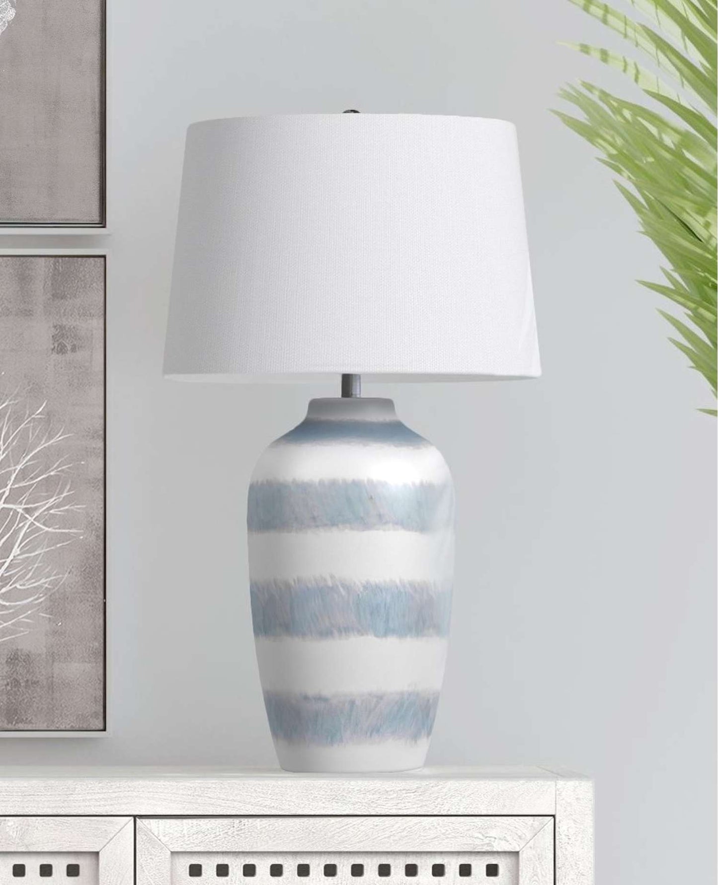 Harper Table Lamp - Blue - Room Scene
