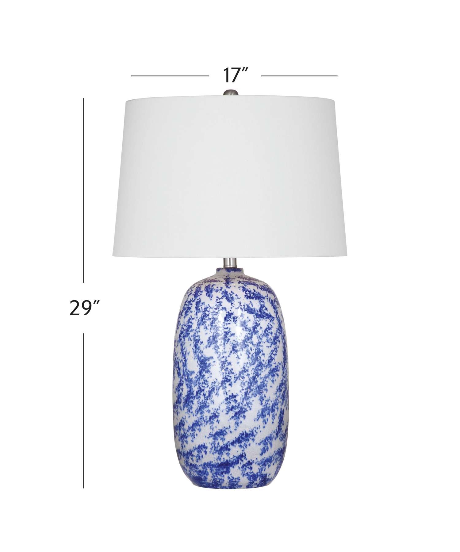 Mila Table Lamp - Dimensional