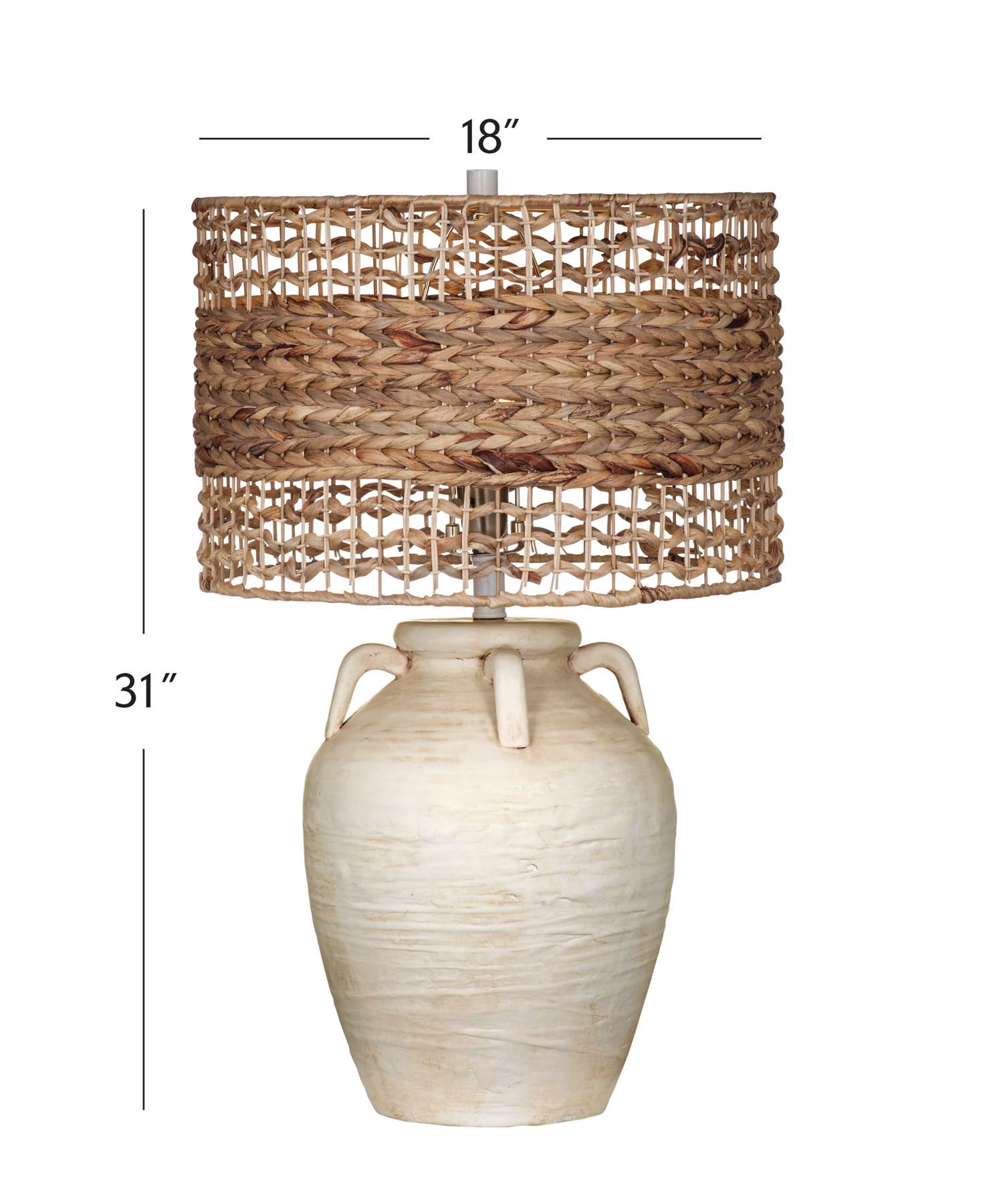 Breeze Table Lamp - Dimensional