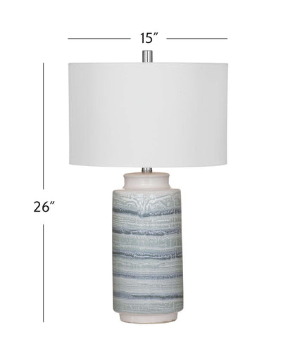Brizi Table Lamp - Dimensional