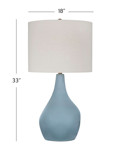 Rawlins Table Lamp - Dimensional