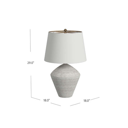Eclipse Table Lamp - Dimensional
