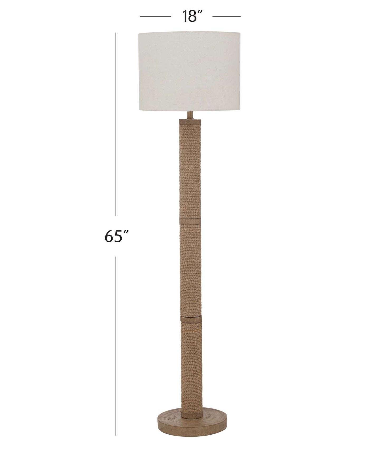 Chester Floor Lamp - Dimensional
