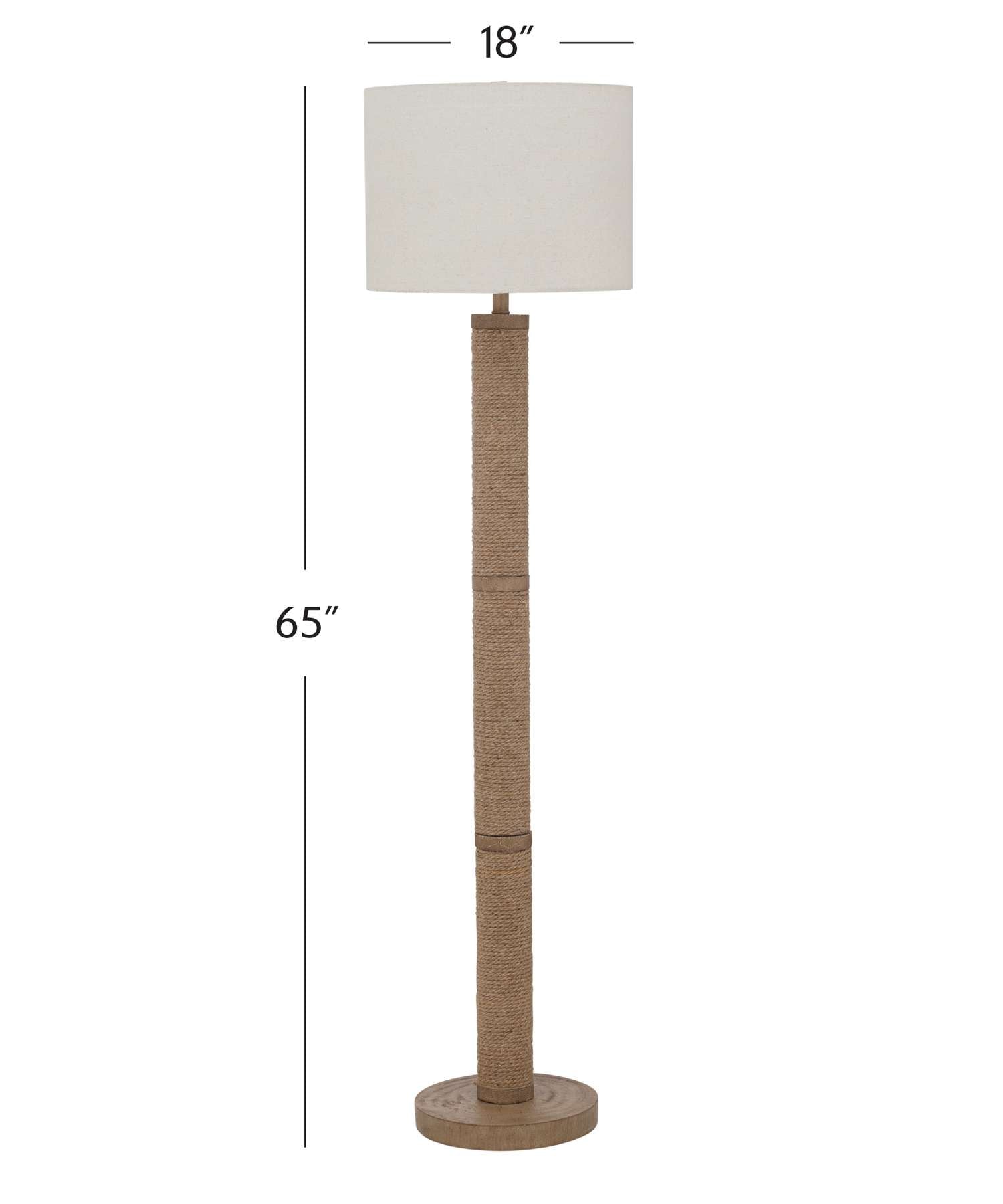 Chester Floor Lamp - Dimensional