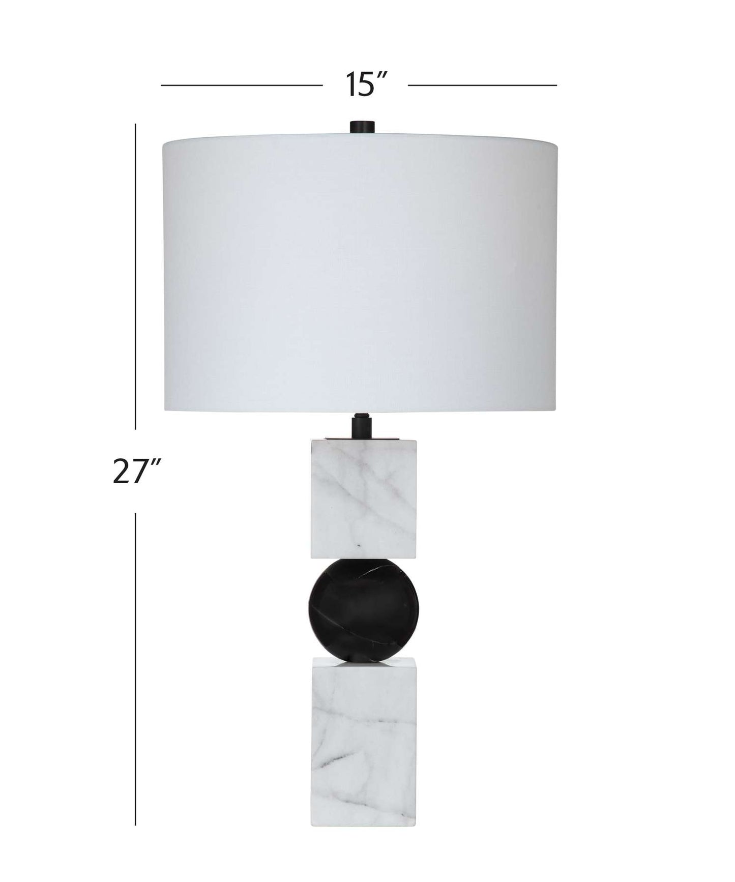 Ellendale Table Lamp - Dimensional