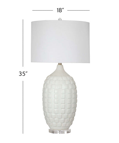Sesser Table Lamp - Dimensional