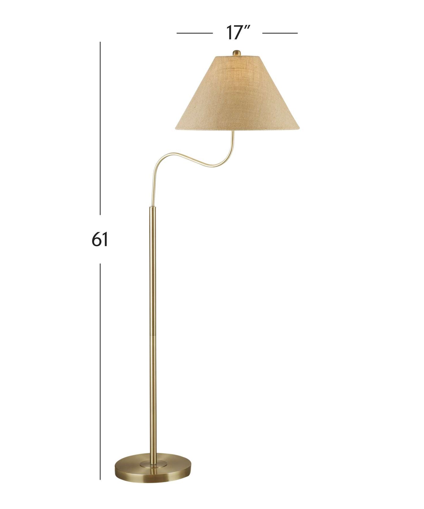 Litchfield Floor Lamp - Dimensional