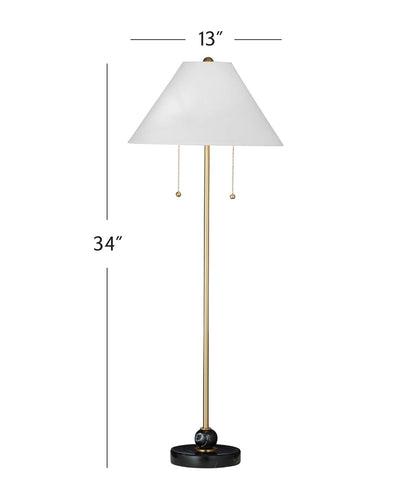 Winfield Table Lamp - Dimensional