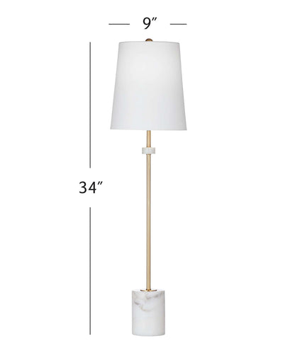 Fairfield Table Lamp - Dimensional