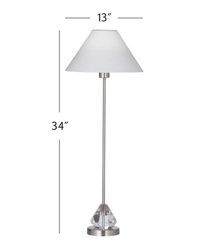 Milford Table Lamp - Dimensional