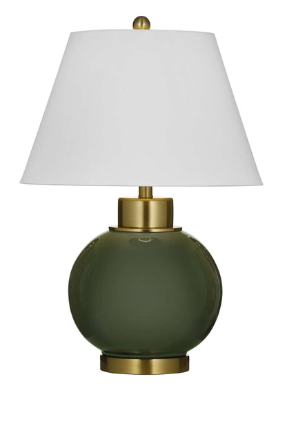 Green Table Lamp - Straight On