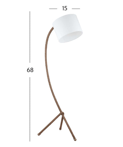 Arturo Floor Lamp - Dimensional