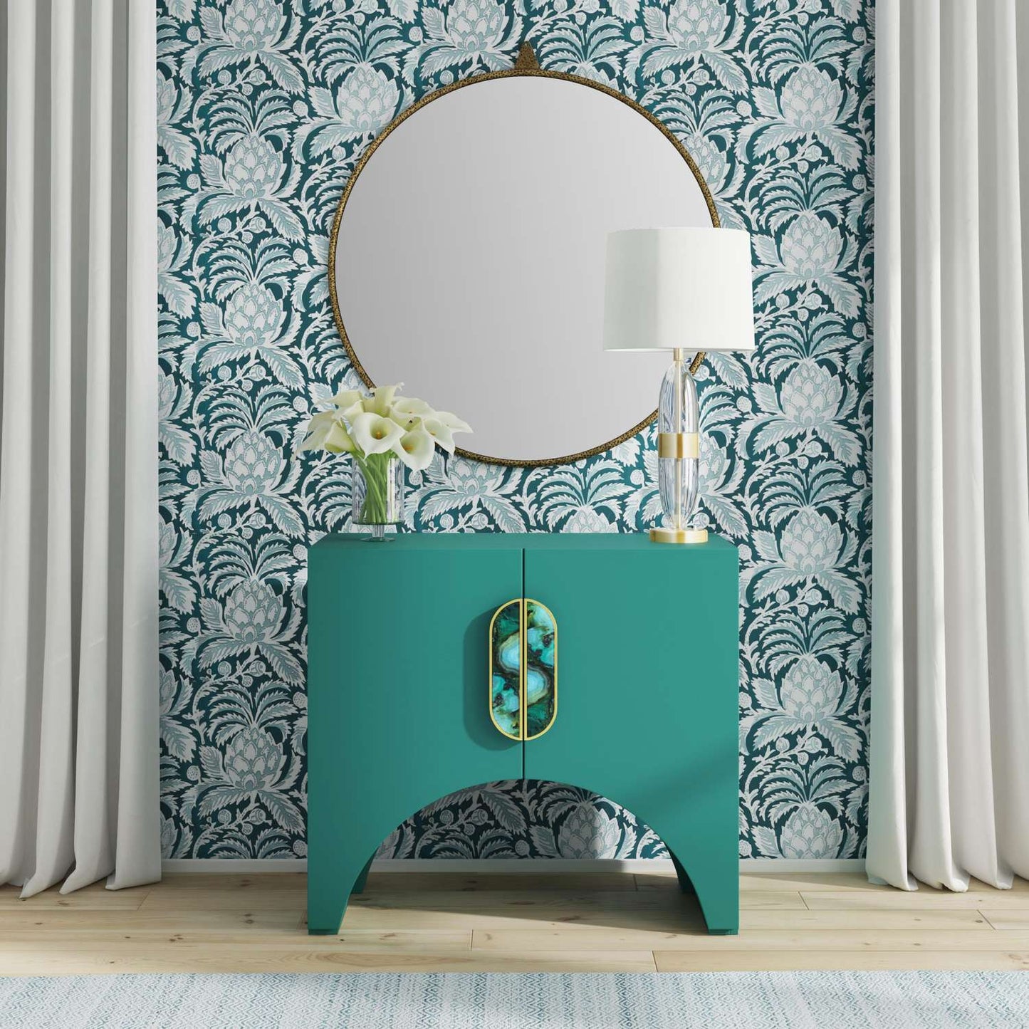 Brompton Table Lamp - Room Scene