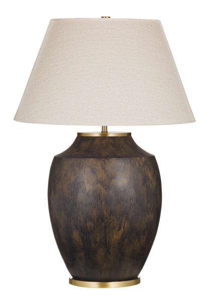 Ashe Table Lamp - Brown - Straight On