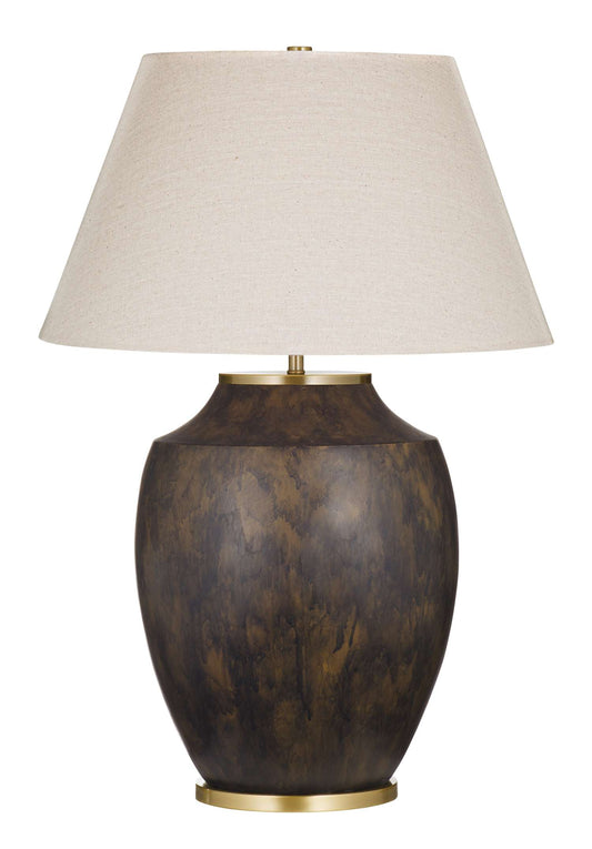 Ashe Table Lamp - Brown - Straight On