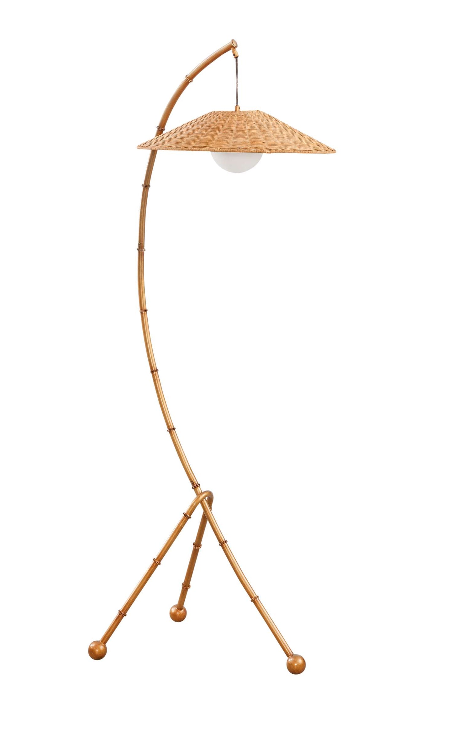 Frond Floor Lamp - Straight On