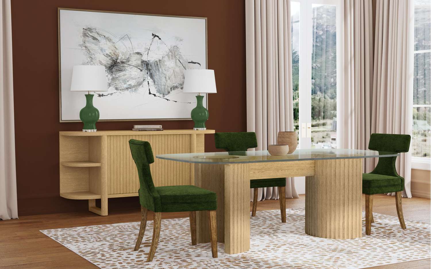 Leithen Table Lamp - Room Scene