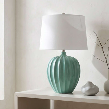 Lotus Seafoam Table Lamp - Main