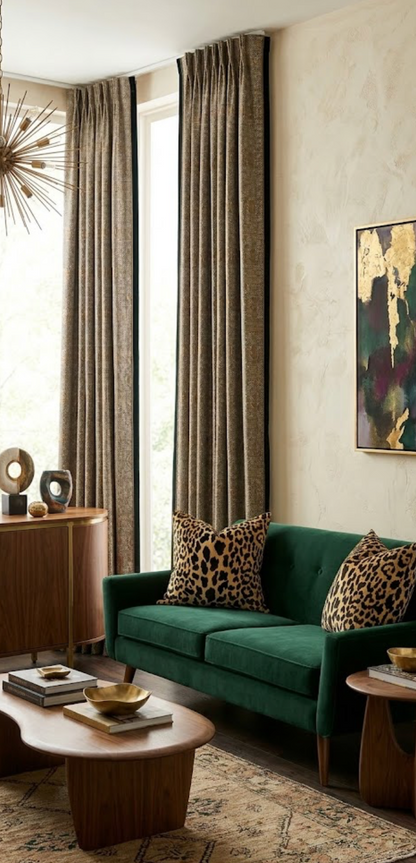 Leopard Velvet Pillow
