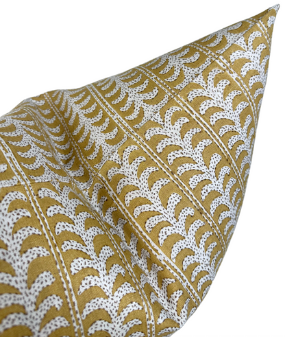 Luxor Pillow in Saffron