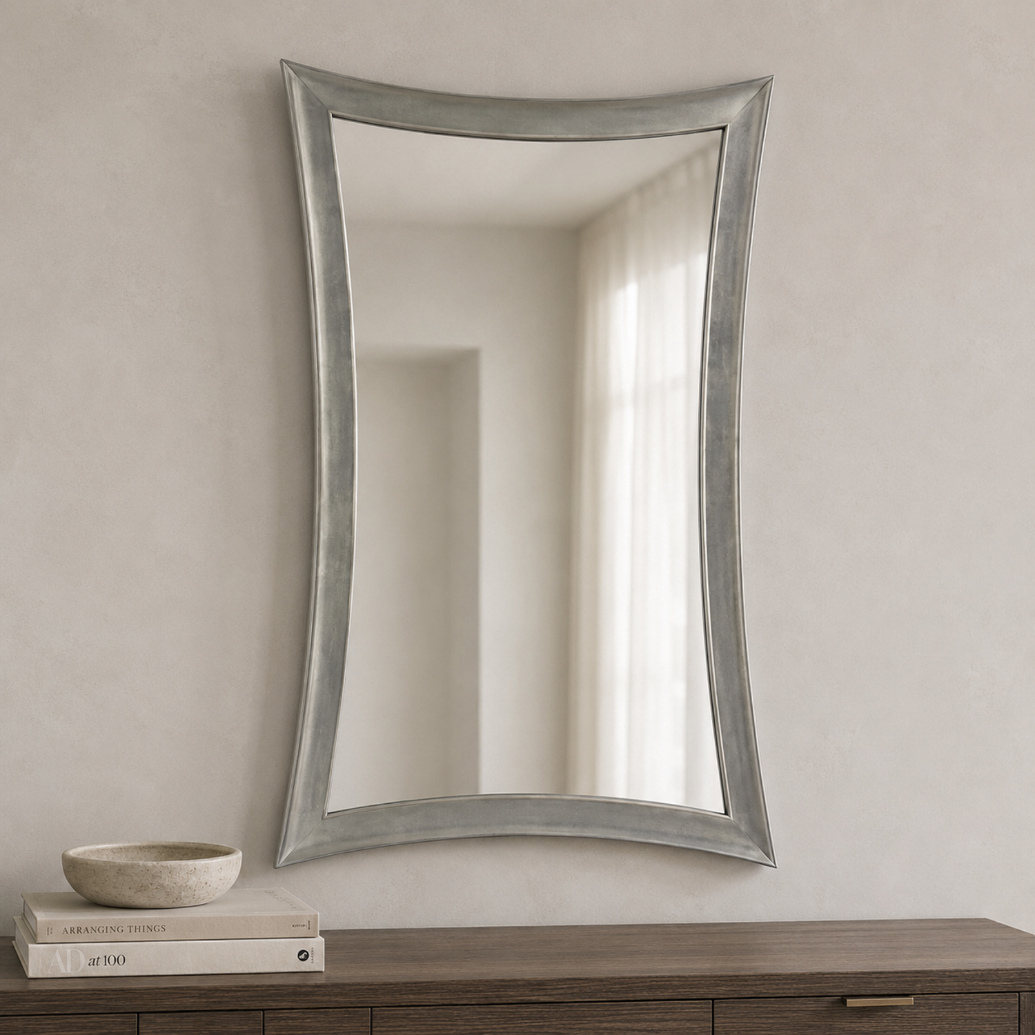 Hour Glass Wall Mirror - Main