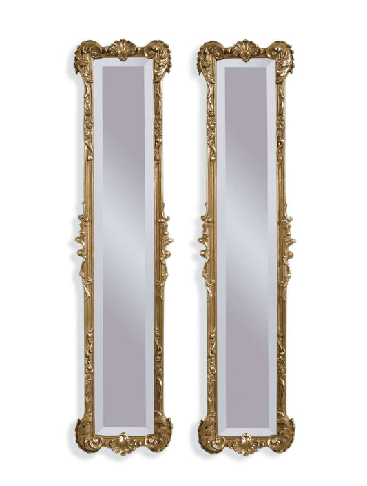 Helena 2 Piece Panel Mirror Set - Straight On