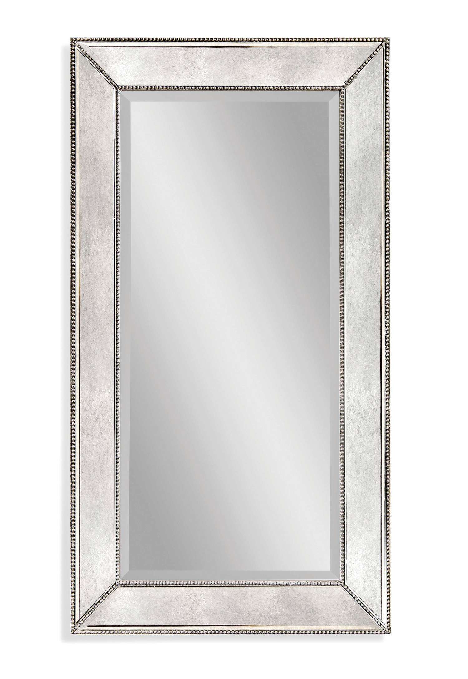 Beaded Wall Mirror - Straight On