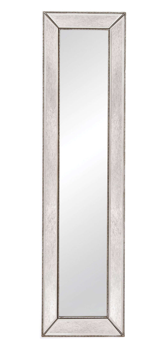 Beaded Floor Mirror - Straight On