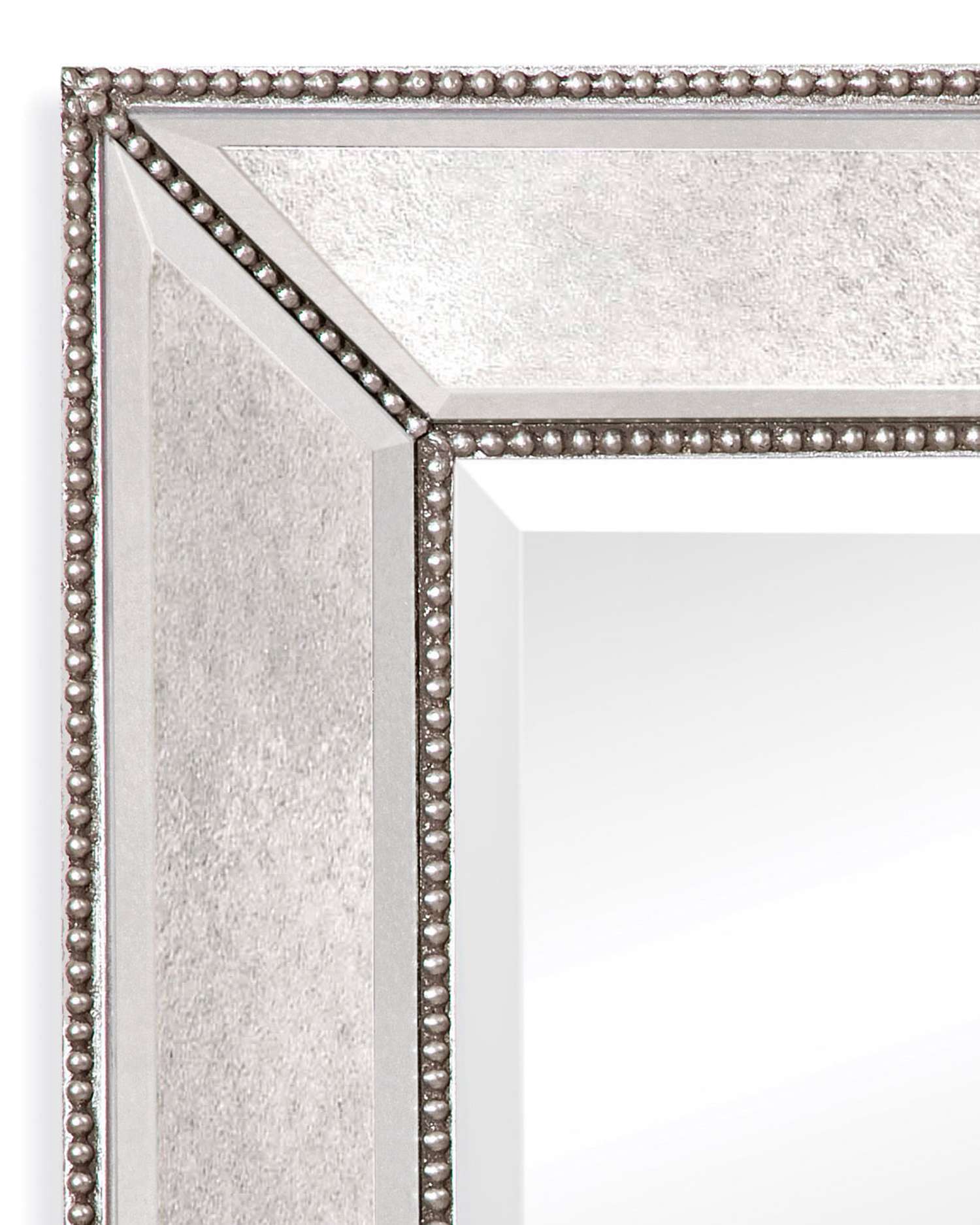 Beaded Floor Mirror - Detail