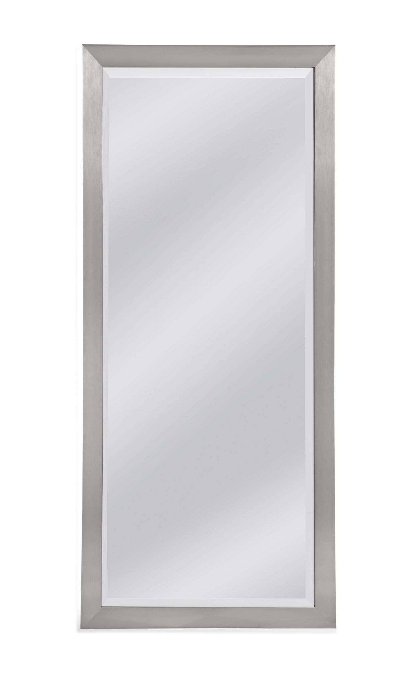 Stainless Floor Mirror - Straight On