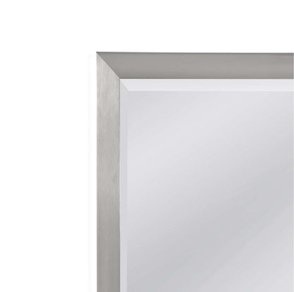Stainless Floor Mirror - Detail