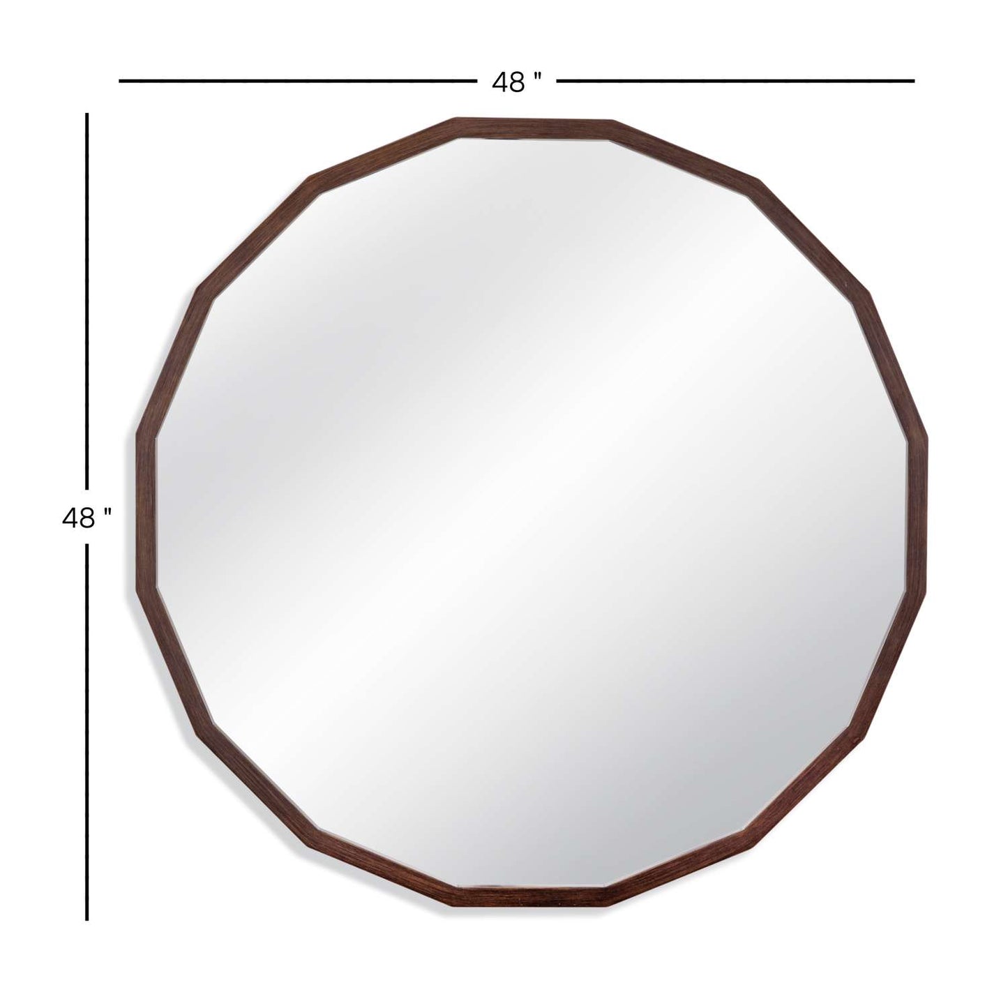 Langley Wall Mirror - Dimensional