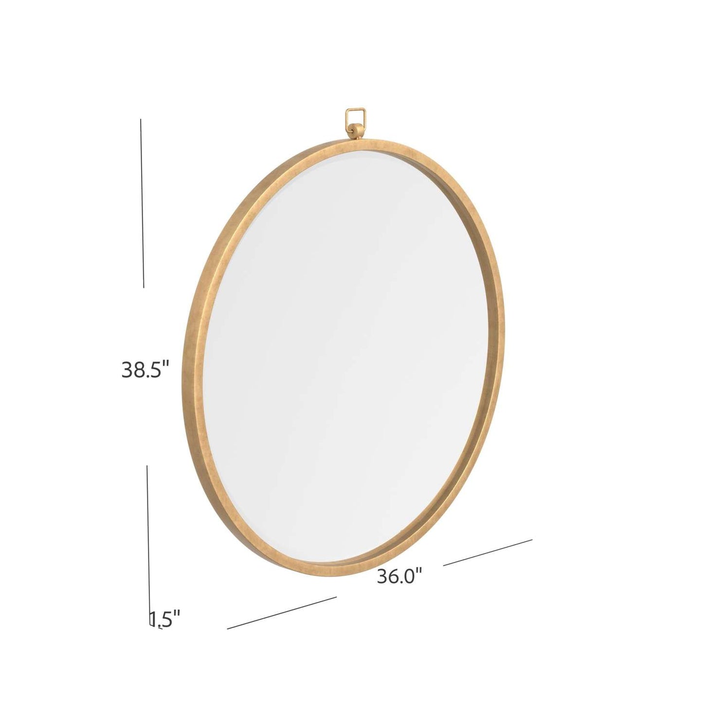 Logaan Wall Mirror - Dimensional