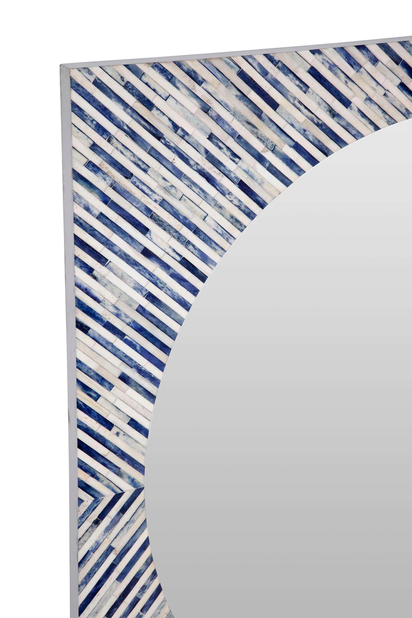 Sunburst Bone Wall Mirror - Detail