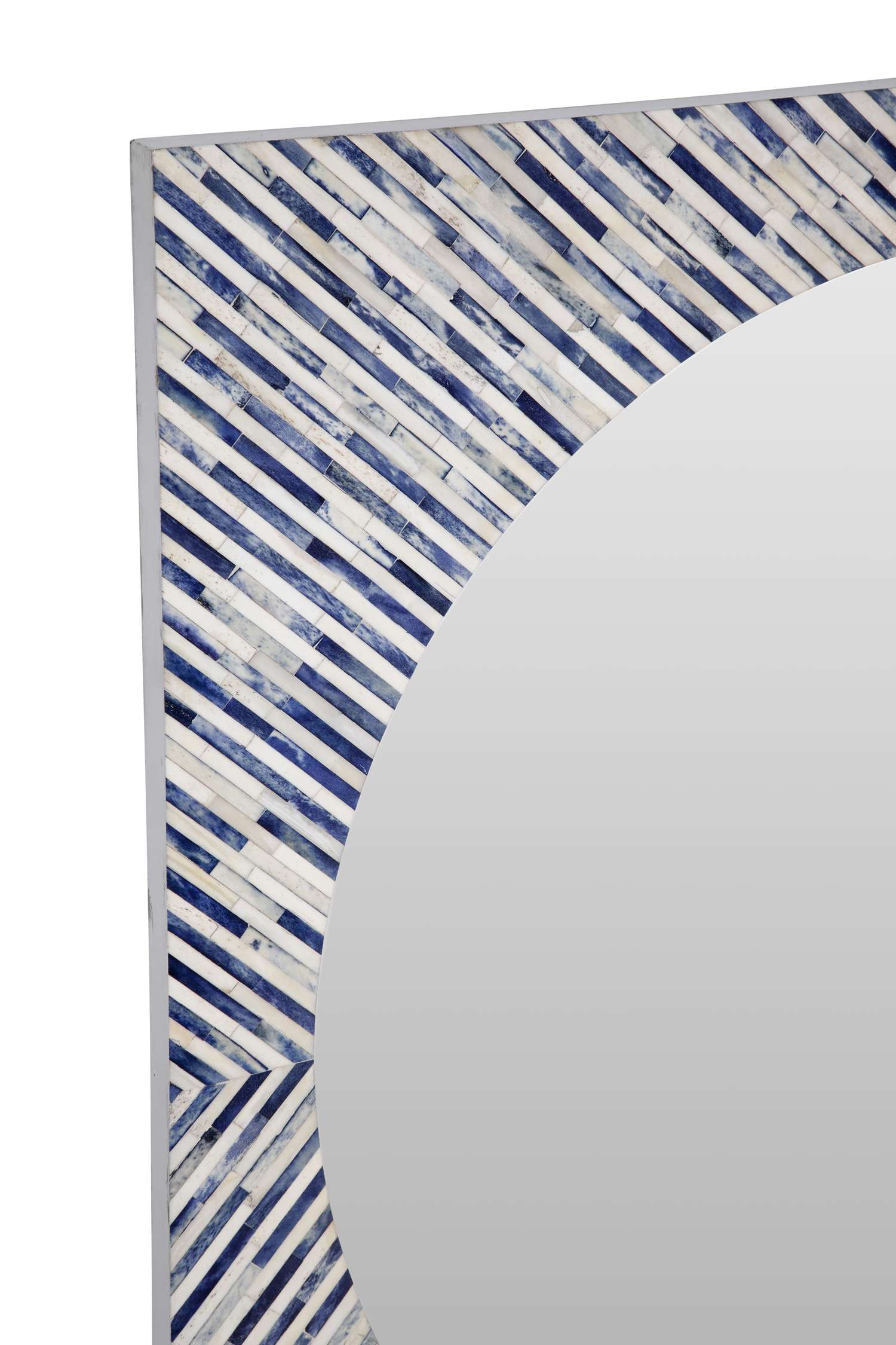 Sunburst Bone Wall Mirror - Detail
